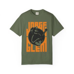 Jorge Glem Guitarist Graphic T-Shirt — Retro Band Logo Tee
